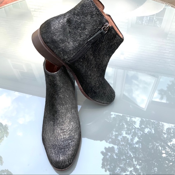 LOUISE et CIE GENUINE CALFHAIR BOOTIES - Picture 5 of 5